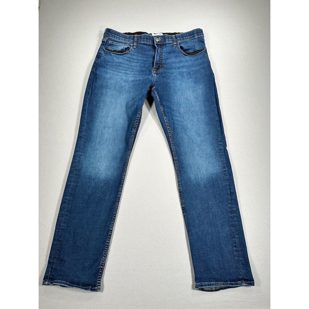 Old Navy 360° Stretch Slim Jeans Men’s 38x32 Dark Blue Medium Wash Denim Pants